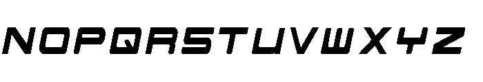 fontdaemonium Bold Font UPPERCASE