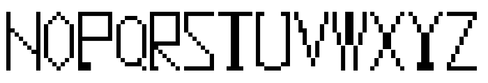 fontocean Regular Font UPPERCASE