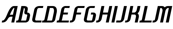 Fogelton-BoldItalic Font UPPERCASE