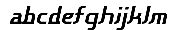 Fogelton-BoldItalic Font LOWERCASE