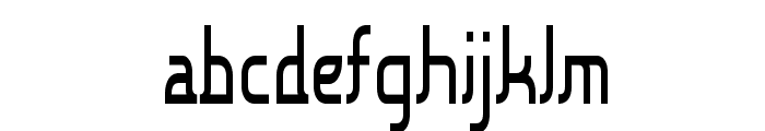 Fogelton-CondensedRegular Font LOWERCASE