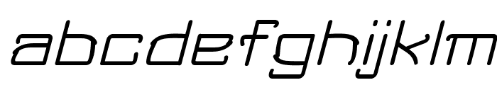 FollyItalic Font LOWERCASE