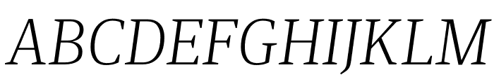 Foreday Italic Font UPPERCASE