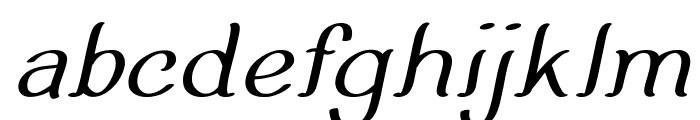 Forenbock-BoldItalic Font LOWERCASE