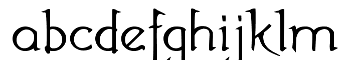 Forengale Font LOWERCASE