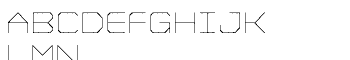 Formation Ultra Light Font UPPERCASE