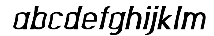 Foxfire-BoldItalic Font LOWERCASE