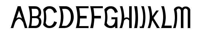 Foxfire-CondensedBold Font UPPERCASE