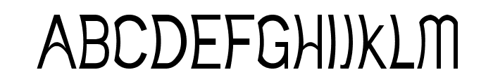 Foxfire-CondensedRegular Font UPPERCASE
