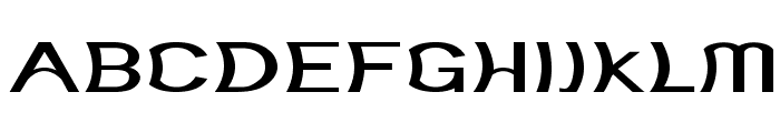 Foxfire-ExpandedBold Font UPPERCASE