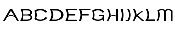 Foxfire-ExpandedRegular Font UPPERCASE