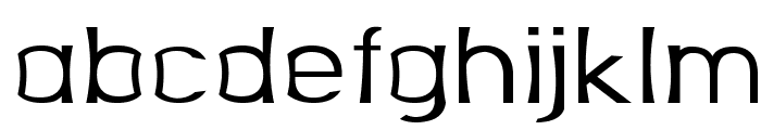 Foxfire-ExpandedRegular Font LOWERCASE