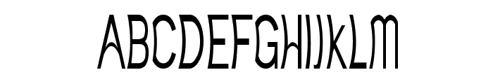 Foxfire-ExtracondensedRegular Font UPPERCASE