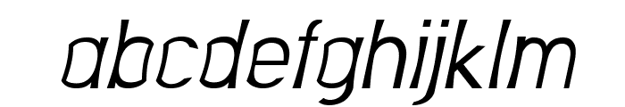 Foxfire-Italic Font LOWERCASE