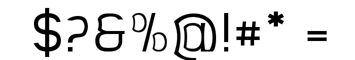 Foxfire Font OTHER CHARS