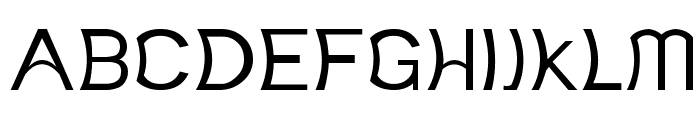 Foxfire Font UPPERCASE