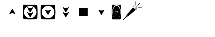 Fonicons Two Font LOWERCASE