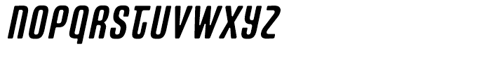 Fono Compressed Unicase Oblique Font UPPERCASE