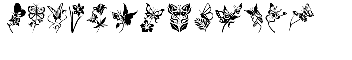 Fontazia Papilio Font UPPERCASE