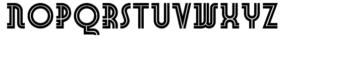 Foo Bar Inline NF Regular Font UPPERCASE