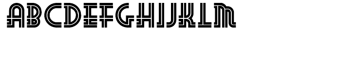 Foo Bar Inline NF Regular Font LOWERCASE