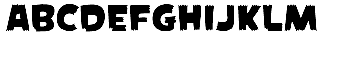 Foom Regular Font LOWERCASE