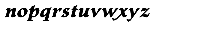 Footlight Extra Bold Italic Font LOWERCASE