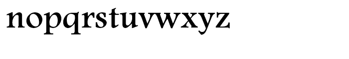 Footlight Regular Font LOWERCASE