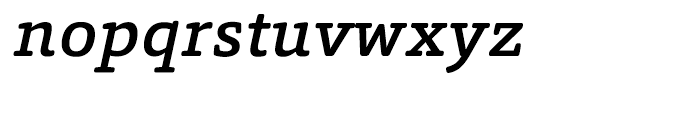 ForoRounded Medium Italic Font LOWERCASE