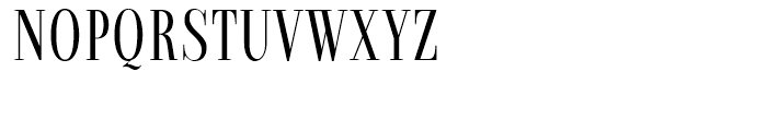Fortezza Condensed Font UPPERCASE