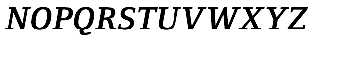 Foundry Form Serif Bold Italic Font UPPERCASE