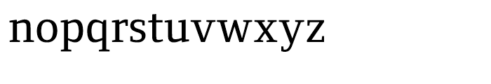 Foundry Form Serif Medium Font LOWERCASE