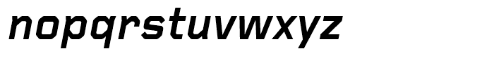 Foundry Gridnik Bold Italic Font LOWERCASE