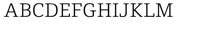 Foundry Origin Light Font UPPERCASE