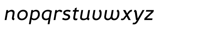 Fox Grotesque Italic Font LOWERCASE