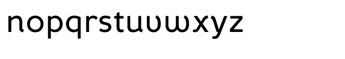 Fox Grotesque Regular Font LOWERCASE