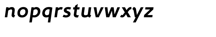 Fox Sans TRF Bold Italic Font LOWERCASE