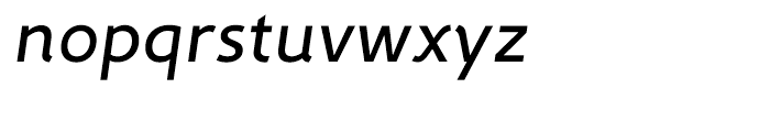 Fox Sans TRF Italic Font LOWERCASE