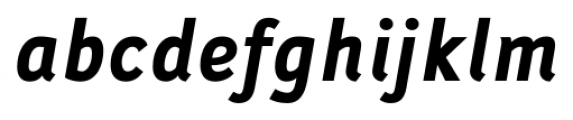 Folder Bold Italic Font LOWERCASE