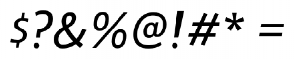 Folder Italic Font OTHER CHARS