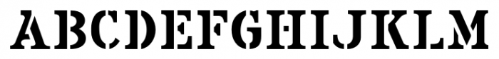 Folsom JNL Regular Font LOWERCASE