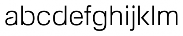 Foobar Pro Light Font LOWERCASE