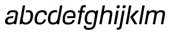Foobar Pro Oblique Font LOWERCASE