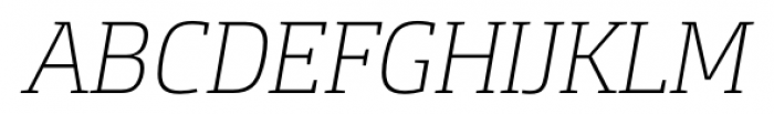 Foral Pro Light Italic Font UPPERCASE