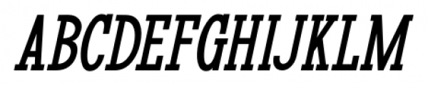 Fordham JNL Oblique Font UPPERCASE