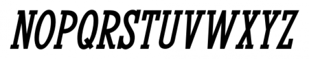 Fordham JNL Oblique Font UPPERCASE