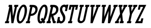 Fordham JNL Oblique Font LOWERCASE