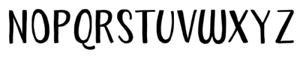Forest Puyehue Regular Font LOWERCASE