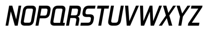 Forgotten Futurist Semibold Italic Font UPPERCASE