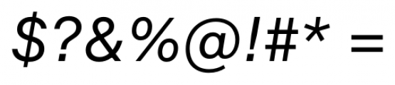 Formular Italic Font OTHER CHARS